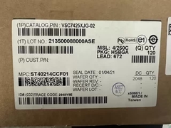 Ethernet-IC VSC7552-V/5CC Telekommunikation 25G Ethernet-Switches IC 888-BGA