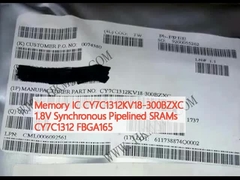 Speicher-IC CY7C1312KV18-300BZXC 1,8 V Synchrone Rohrleitungen SRAMs CY7C1312 FBGA165