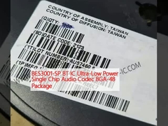 BES3001-SP BT IC Ultra-Low Power Single Chip Audio Codec BGA-48 Paket