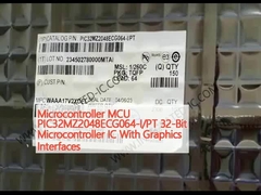 Mikrocontroller MCU PIC32MZ2048ECG064-I/PT 32-Bit Mikrocontroller IC mit Grafikoberfläche