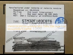 STM32F103C8T6 Mikrocontroller MCU 72MHz 32Bit Einzelkern Mikrocontroller IC LQFP48