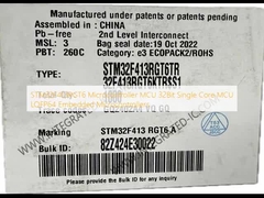 STM32F413RGT6 Mikrocontroller MCU 32 Bit Single Core MCU LQFP64 eingebettete Mikrocontroller