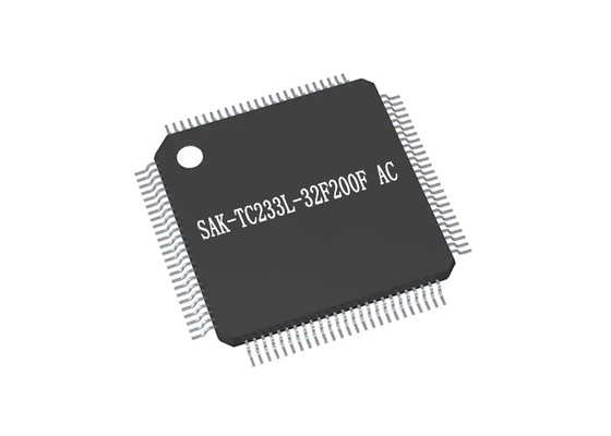 Chip SAK-TC233L-32F200F der integrierten Schaltung Paket Wechselstrom-Mikroregler-TQFP-100