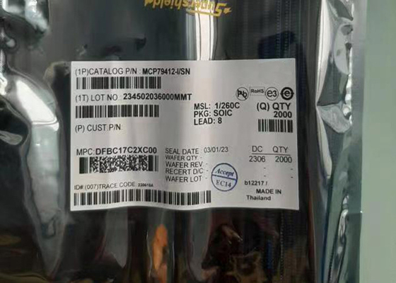 Echtzeituhr Chip Battery Switchovers MCP79412-I/SN der integrierten Schaltung/Kalender