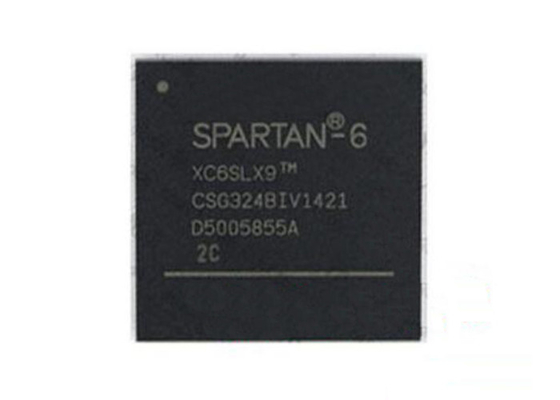 Integrierter feldprogrammierbarer Chip ICs XC6SLX9-2CSG324C der Gatteranordnungs-LFBGA324 IC