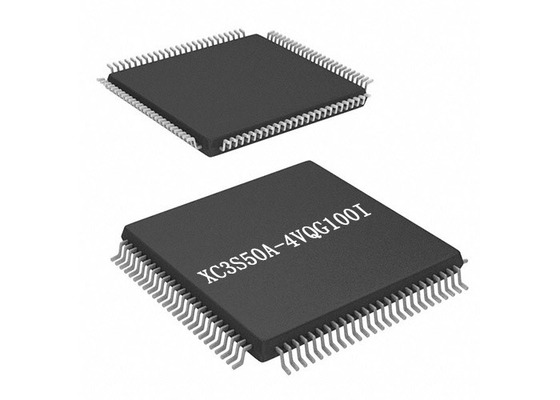 Oberflächenberg integrierte feldprogrammierbare Gatteranordnung ICs 100-TQFP XC3S50A-4VQG100I IC