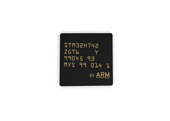 Mikroregler ICs 144-LQFP des Hochleistungs-Mikroregler-MCU STM32H742ZGT6 Paket