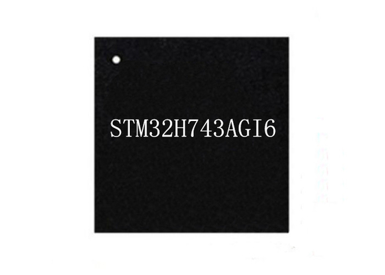 gebissener einkerniger Mikroregler MCU 480MHz STM32H743AGI6 32 Mikroregler-169UFBGA