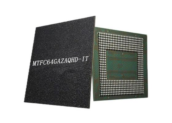 Gedächtnis IC der integrierten Schaltung des Chip-MTFC64GAZAQHD-IT 512Gbit 200MHz 153-VFBGA