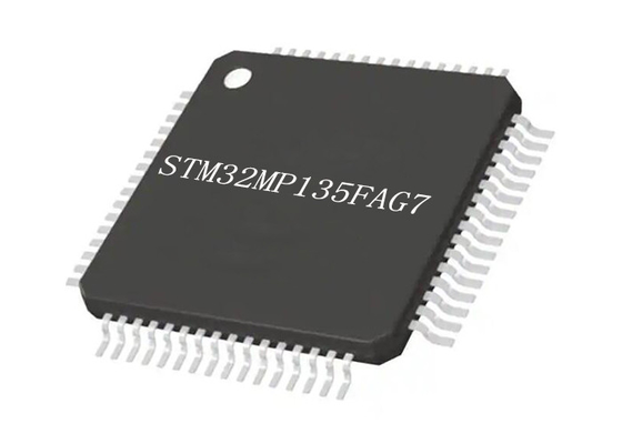 Eingebettetes Paket Mikroprozessoren ICs STM32MP135FAG7 Mikroregler-MCU QFP