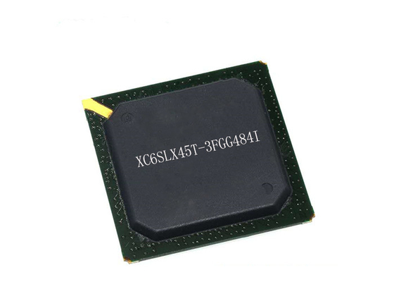 ICs Chip XC6SLX45T-3FGG484I 1080 MHz Feld programmierbares Tor Array 484BBGA