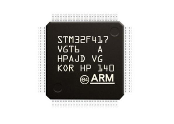 Mikroregler MCU STM32F417VGT6 bettete Chip Mikroregler ICs 100LQFP IC ein