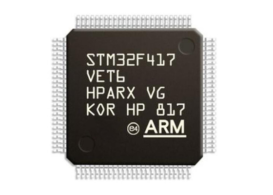 Einkerniger STM32F417VET6 Mikroregler MCU 100LQFP ARM Cortex-M4 512KB Blitz