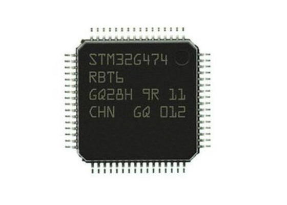 Mikroregler-Chip LQFP64 170MHz des Mikroregler-MCU STM32G474RBT6 einkernig