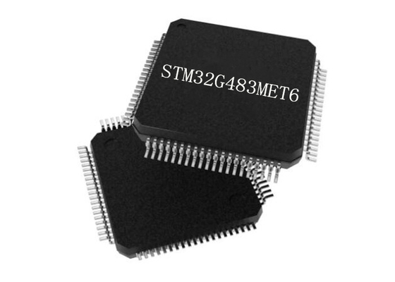 Mikroregler MCU 170MHz des Arm-Cortex-M4 MCU STM32G483MET6 80LQFP einkernig
