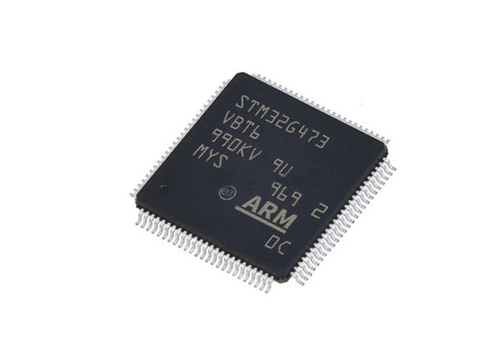 Hohe Entsprechung STM32G473VBT6 170MHz 128KB bettete Mikroregler IC 100-LQFP ein