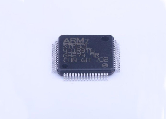 Arm Cortex-M4 MCU STM32L431RBT6 FPU 80 MHZ bettete Mikroregler IC ein
