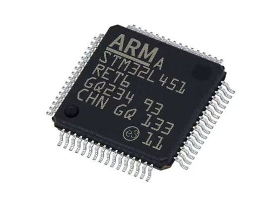 Berg-Mikroregler IC STM32L451RET6 80MHz einkerniger Oberflächen-64-LQFP