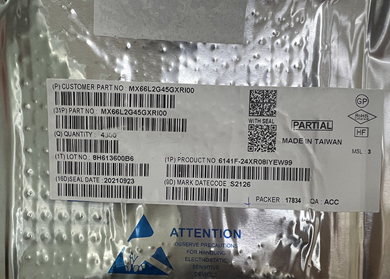 Oberflächen-Berg MX66L2G45GXRI00 2Gbit IC-Chip-24-TBGA BLITZ NOCH Gedächtnis IC