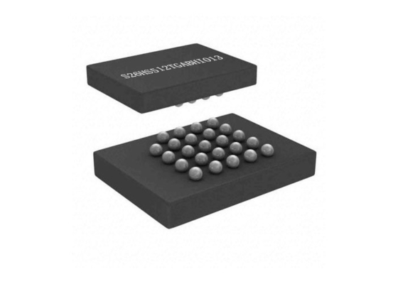 Electronic Integrated Circuits S26HS512TGABHI013 Speicher-IC 512 Mbit 24-FBGA