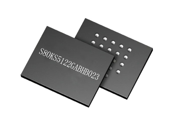 Speicher-IC Chip S80KS5122GABHB023 24-VBGA Oberflächenmontage 200MHz Pseudo-SRAM-IC