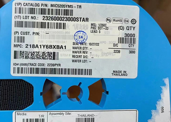 MIC5205YM5-TR 150mA lärmarmer LDO Oberflächenberg Spannungs-Regler ICs SOT-23-5
