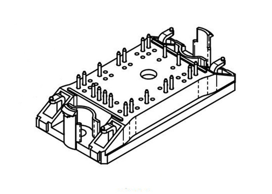 Des Energie-Modul-NXH80T120L2Q0S2G IGBT Automobil-IGBT Module Silikon-der Modul-158W