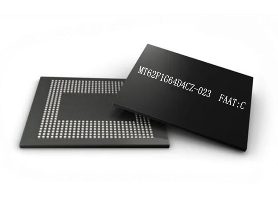 Mobile LPDDR5 Speicherchips SDRAMs MT62F1G64D4CZ-023 FAAT: Paket C 64Gbit TFBGA