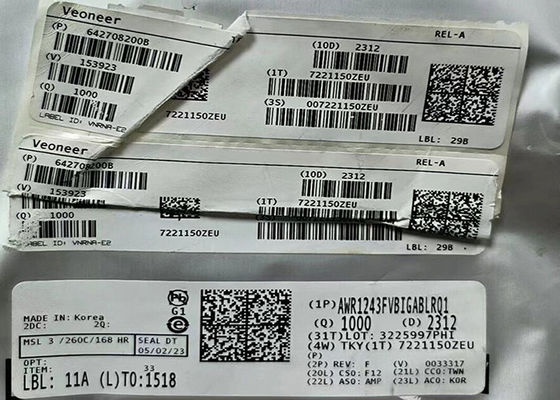 Funktransceiver IC AWR1243FVBIGABLRQ1 Einchip-FMCW-Transceiver 161-TFBGA