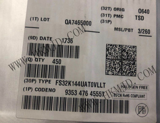 Mikrocontroller MCU FS32K144UAT0VLLT S32K Mikrocontroller für die Automobilindustrie mit allgemeinem Zweck 100-LQFP