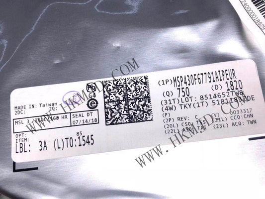 Mikrocontroller MCU MSP430F67791AIPEUR Ultra-Niedrigleistung 16-Bit 16MHz 92KB FLASH Mikrocontroller