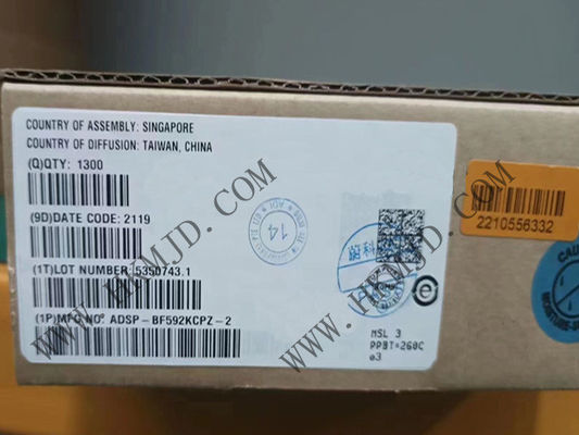 Mikrocontroller MCU ADSP-BF592KCPZ-2 Bis zu 200 MHz Digitale Signalprozessoren 64-VFQFN