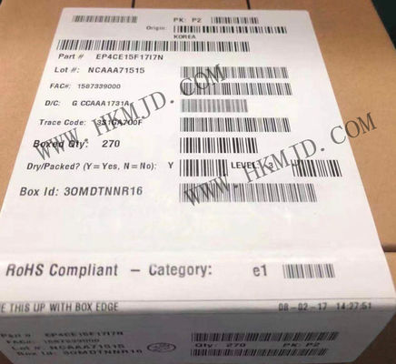 Feldprogrammierbare Tor-Array EP4CE15F17I7N FBGA-256 963LAB Zyklon IV E FPGA integrierte Schaltungen 200MHz