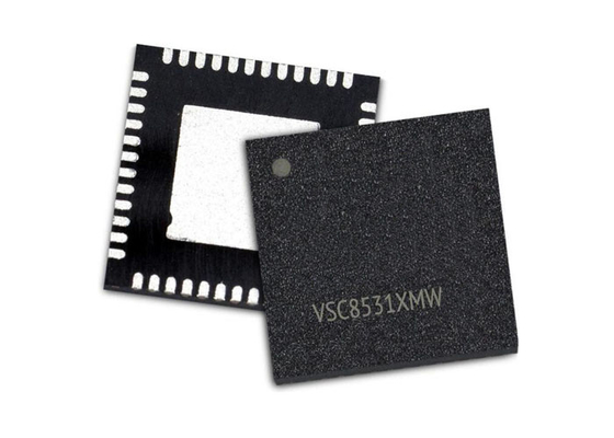 Ethernet-IC VSC8531XMW-02 1 Port GbE Ethernet Kupfer PHY Transceiver 48-QFN