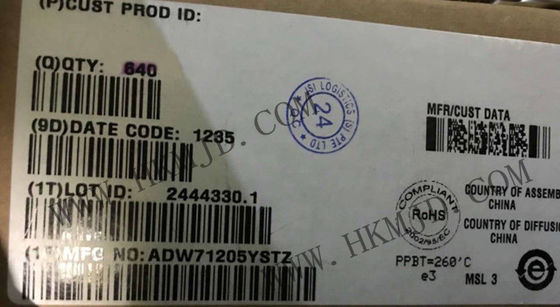 Integrierter Schaltkreislauf-Chip ADW71205YSTZ 12-Bit-RDC mit Referenz-Oszillator