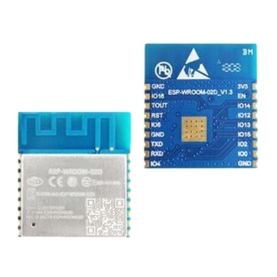 Modul für drahtlose Kommunikation ESP-WROOM-02D-N2 WiFi 802.11b/g/n 16Mbits SPI-Flashmodule