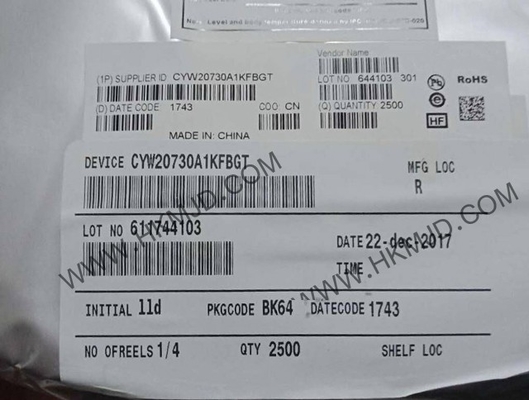 Wireless Communication Module CYW20730A1KFBGT 2,4 GHz Single Chip BT Transceiver