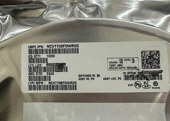 Integrierter Schaltkreislauf-Chip NCV7708FDWR2G 500mA Doppelhex-Halbbrücken-Treiber 28-SOIC