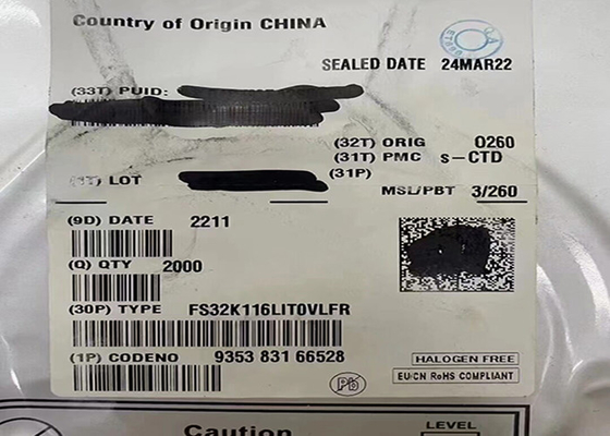 Mikrocontroller MCU FS32K116LIT0VLFR 48MHz ARM Cortex-M0+ S32K Mikrocontroller IC 48-LQFP