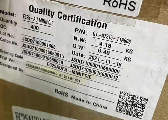 Modul für drahtlose Kommunikation EC25AUFA-MINIPCIE mit geringer Leistung 50 Mbps