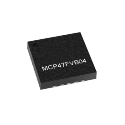 Integrierter Schaltkreislauf Chip MCP47FVB04-E/MQ 8-Bit Quad-Output DAC mit I2C-Schnittstelle