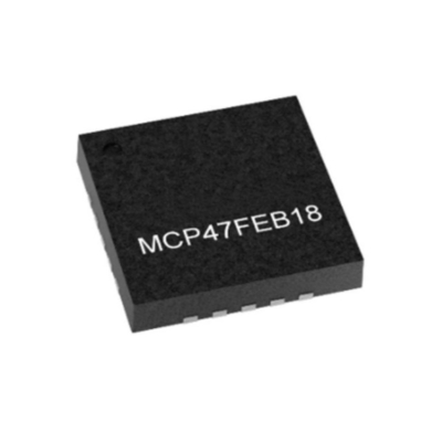 Integrierter Schaltkreislauf-Chip MCP47FEB18-E/MQ 8-Kanal 10-Bit-Digital-Analog-Wandler