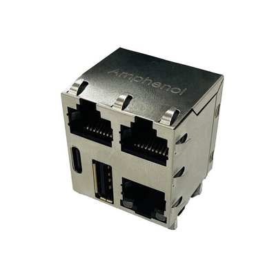 RJE7G588141112 Verbindungen Kombo-Stack Connector 8POS Modular Jack Combo Connector