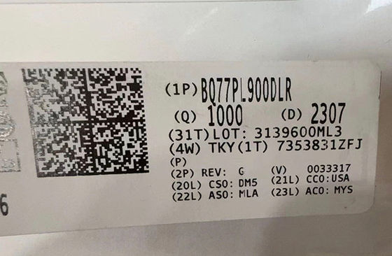 BQ77PL900DLR Integrierter Schaltkreislauf Chip 5-10-Serie Zelle Li-Ionen-Batterie-Schutz und analoge Frontend