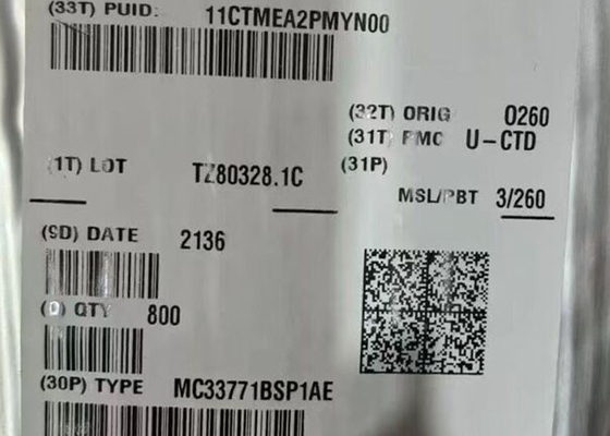 MC33771BSP1AE Integrierter Schaltkreislauf-Chip LQFP-64 Lithium-Ionen-Batteriezellen-Controller IC