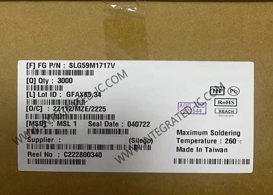 SLG59M1717V Integrierter Schaltkreislauf Chip GreenFET Einzel-N-Kanal-Lastschalter STQFN-16