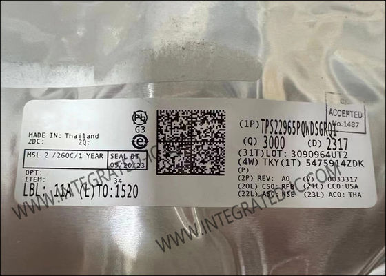 TPS22965PQWDSGRQ1 Integrierter Schaltkreislauf Chip 5.7V Automobillastschalter 4A Stromschalter