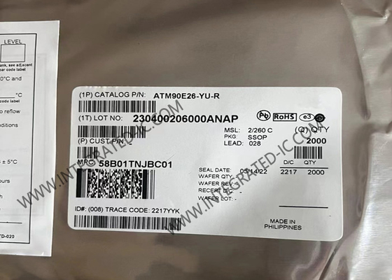 ATM90E26-YU Integrierter Schaltkreis Chip Energiemessung IC SSOP-28 Einphasenzähler IC