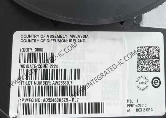 AD5246BKSZ5 Integrierter Schaltkreis Chip Digitale Potentiometer SC70-6 128Position DigiPOT
