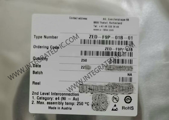 ZED-F9P-01B-01 Modul für drahtlose Kommunikation F9 Hochpräzisions-GNSS-Modul LGA-54